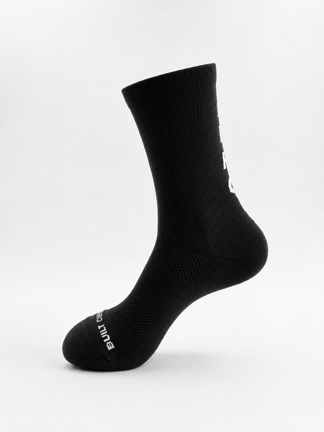 Run Club Socks Crew - Black