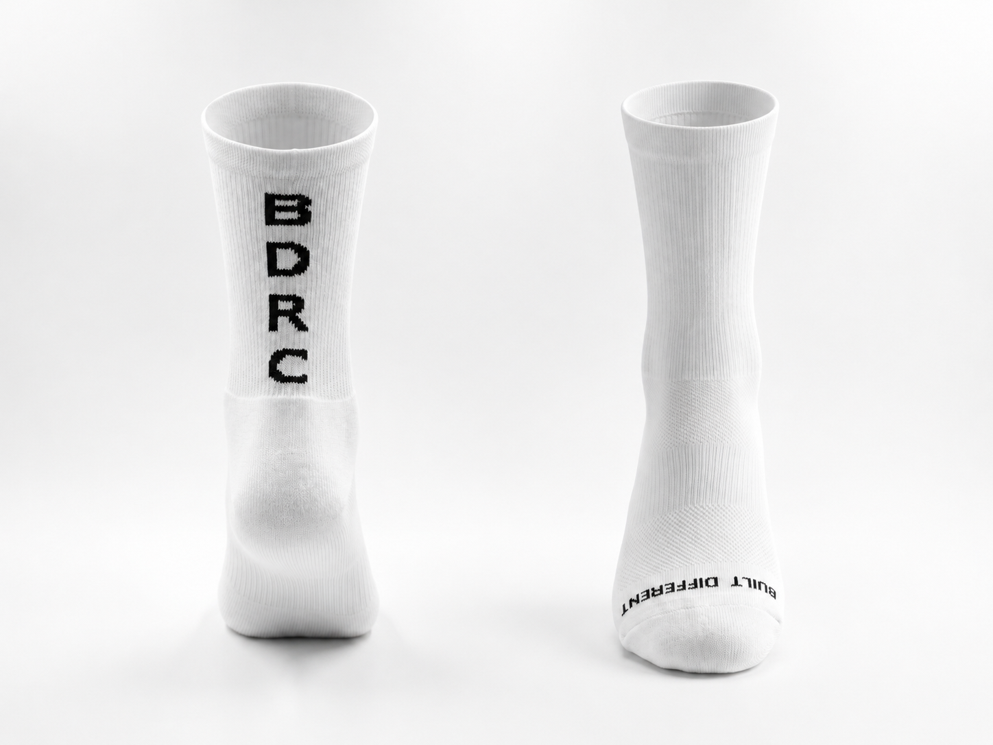 Run Club Crew Socks - White
